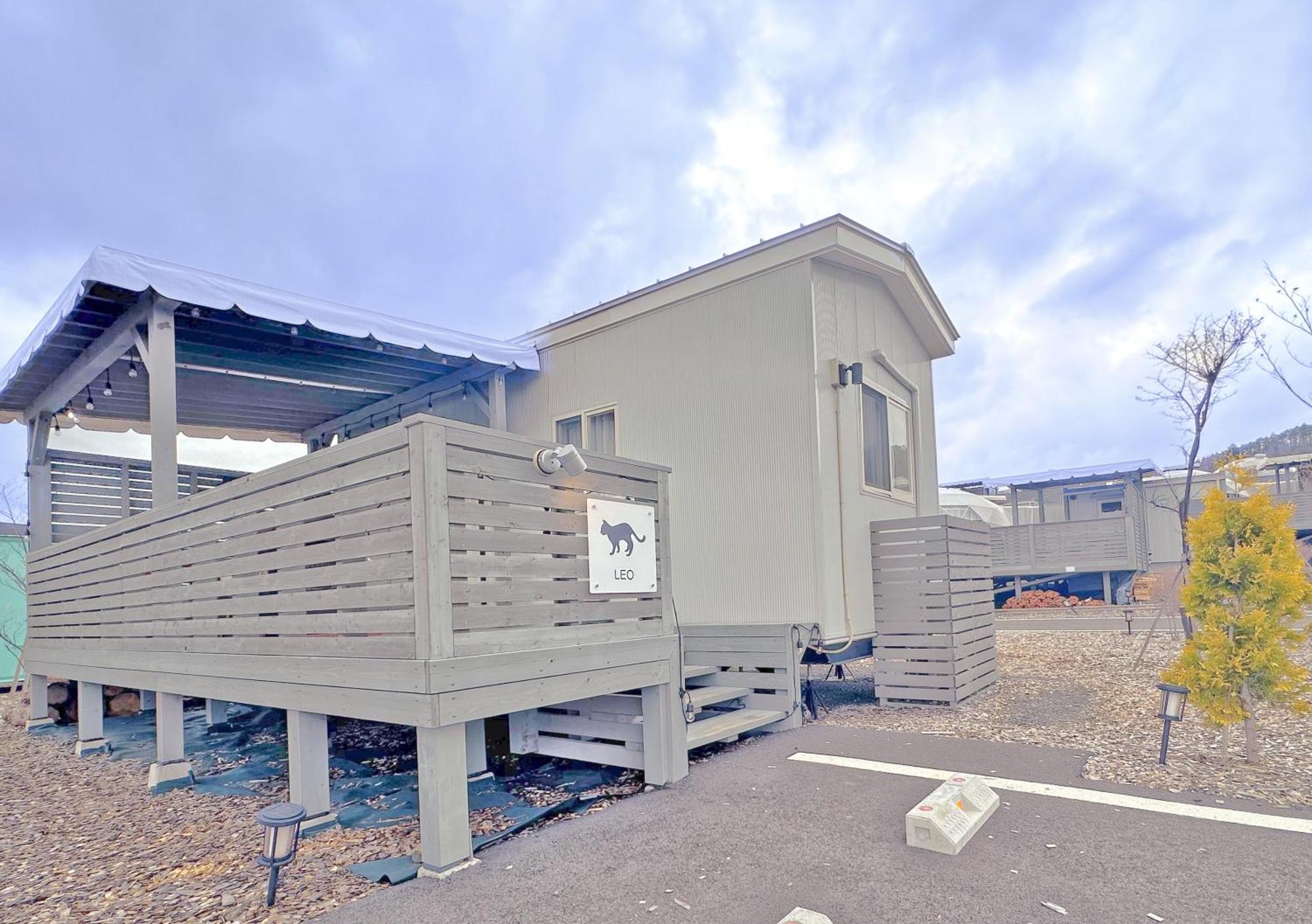 Necoana Glamping富士山景bbqトレーラーヴィラ Fujikawaguchiko Exterior foto